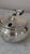 Silver Early 20th Century English Epns Silver-Plated Mustard Pot With Cobalt Blue Glass Liner For Sale - Image 8 of 17
