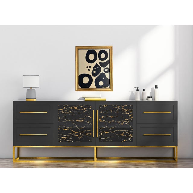 Contemporary Abstract Expressionist Painting by Bryan Boomershine Framed For Sale In Palm Springs - Image 6 of 6