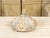 19th Century Italian Painted and Parcel Gilt Tôle Bed Corona with Foliage Motif and Finial For Sale In Atlanta - Image 6 of 10