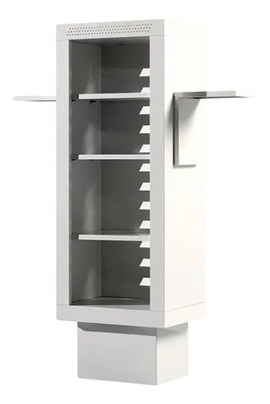 Phonoschrank Cabinet attributed to Matteo Thun for Bieffeplast, Padua, 1980s