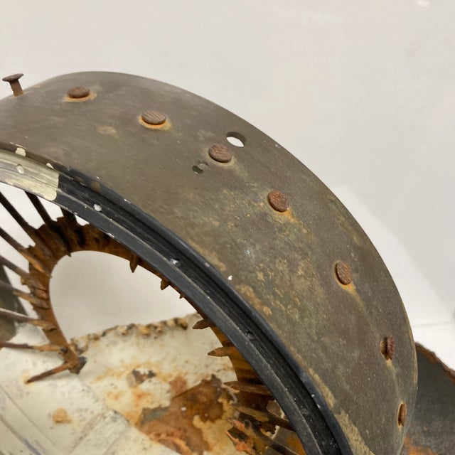 Rustic Rusted Metal Object For Sale - Image 3 of 6