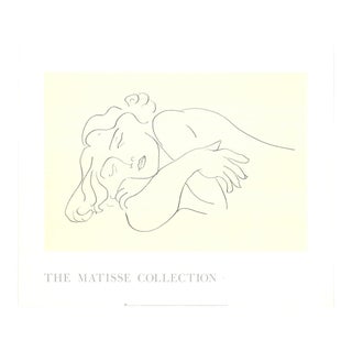 1991 Henri Matisse 'Sleeping Model' Impressionism France Offset Lithograph For Sale