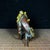 Vintage Gilt Bronze Buffalo With Boys Figure - Two Herders on Ox Sculpture For Sale - Image 4 of 9