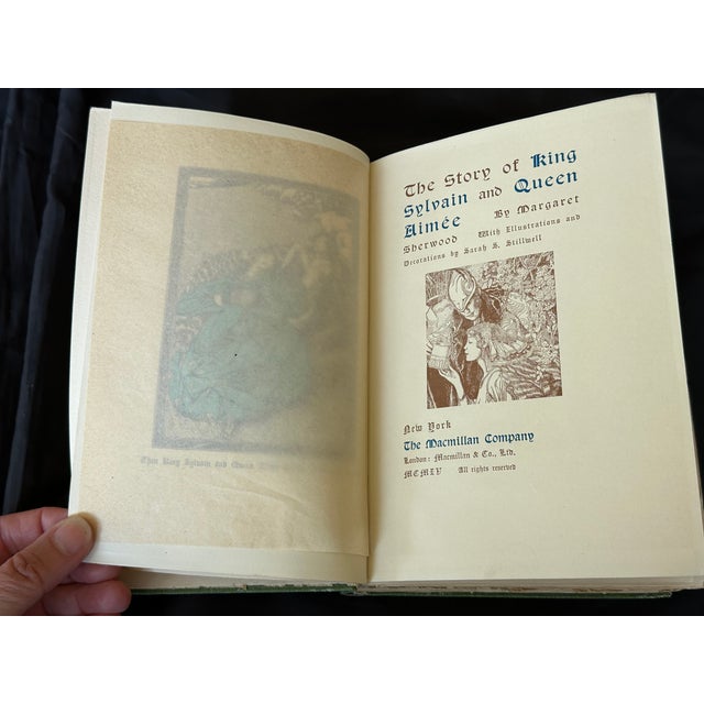 1900 - 1909 Decorative Antique Art Nouveau Book For Sale - Image 5 of 18