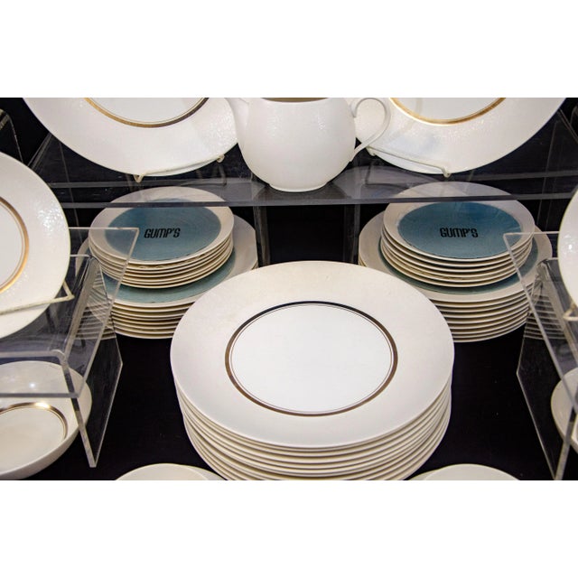 Mid-Century Modern 91 Piece Set of Sascha Brastoff Chantilly Fine China For Sale - Image 9 of 12