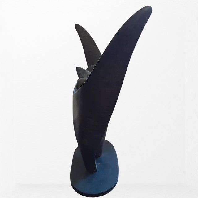 1980s Robert Holmes "Flower Dancer" Bronze Sculpture, 1988, Edition 2/12 For Sale - Image 5 of 8