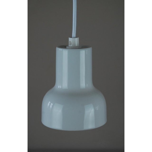 White Porcelouis Pendant by Erik Magnussen for Louis Poulsen, Denmark, 1982 For Sale - Image 8 of 9