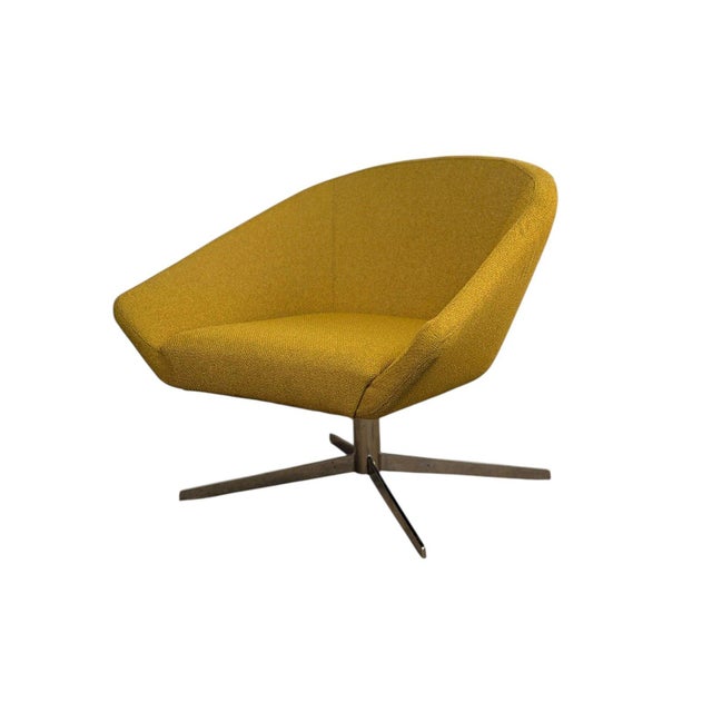Jeffrey Bernett Remy Swivel Lounge Chair | Bernhardt Design For Sale - Image 10 of 10