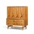 Mid-Century Modern Broyhill Brasilia Mid Century Walnut and Brass Gentlemans Chest Highboy Dresser For Sale - Image 3 of 10