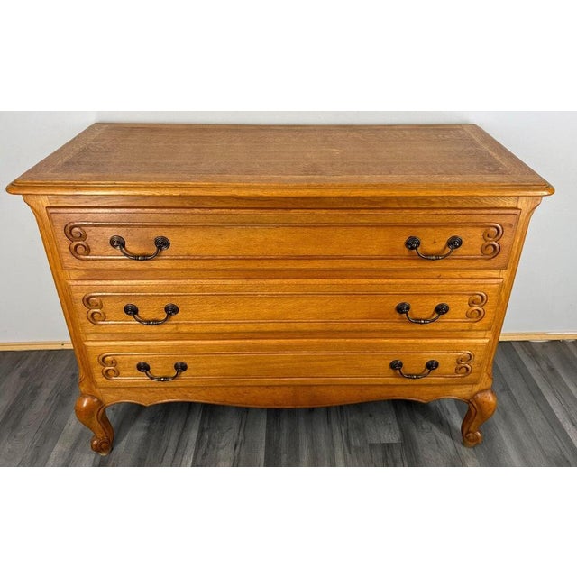 Vintage French Louis XIV Chest of Drawers For Sale - Image 11 of 11