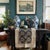 20" Chinese Blue White Flower Vases Scroll Pattern Porcelain Temple General Jar For Sale In San Francisco - Image 6 of 9