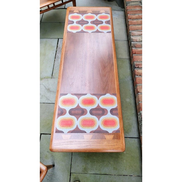 1960s Lane Acclaim Pair of Tiered Side Tables and Coffee Table For Sale - Image 5 of 13