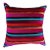 Pair of 24” Custom Designer Striped Velvet Throw Pillows For Sale