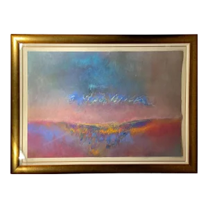 Mark Dickson Untitled Original Pastel Framed Signed Art