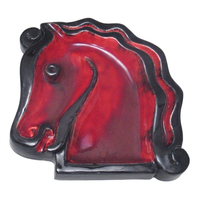 Horse Ashtray by Jean Cocteau for Hermès, 1940s For Sale