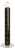 Handcrafted Ceramic Floor Lamp in Black Matt Glaze For Sale