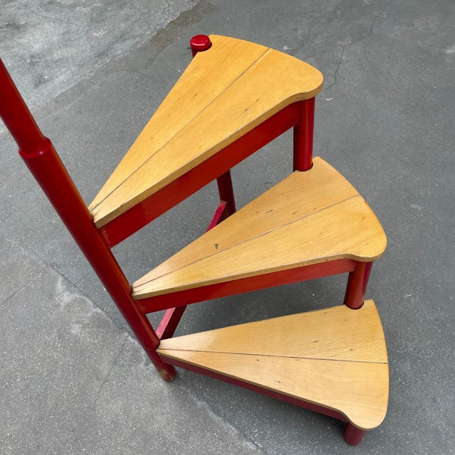 Library Staircase by Vico Magistretti for Cassina, 1970s For Sale - Image 8 of 11