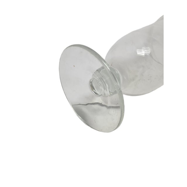 Glass Vintage Vase in Glass, France, 1970s For Sale - Image 7 of 14