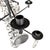 Eleven Arm Chandelier by Erik Höglund for Boda Glasbruk, Sweden For Sale - Image 13 of 17