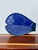 Fun and striking cobalt blue fish platter by iconic ceramicist David Gil. The fish is highly textured, and the blue glaze...