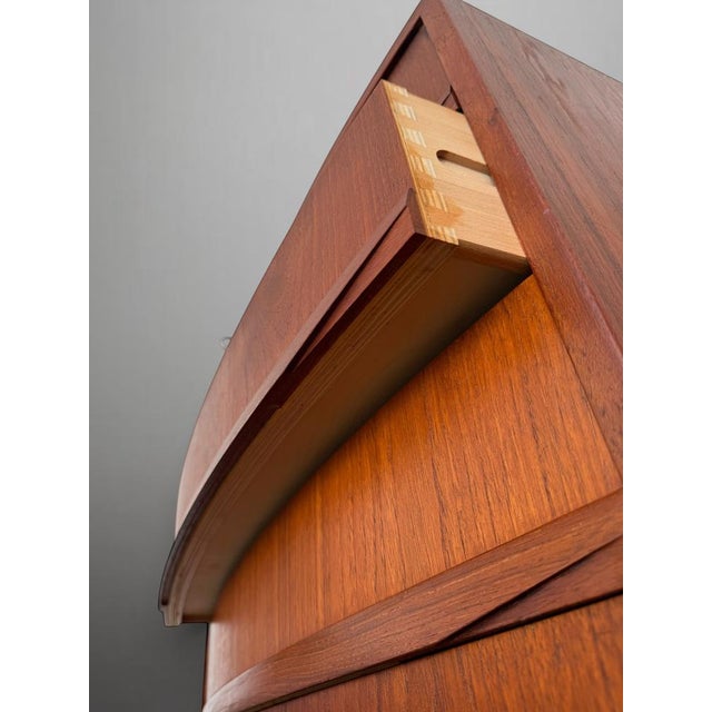 Mid-Century Modern Scandinavian Teak Chest of Drawers, 1960s For Sale - Image 14 of 18