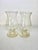 Bubble Glass Candleholders, France, 1970, Set of 2 For Sale - Image 4 of 9