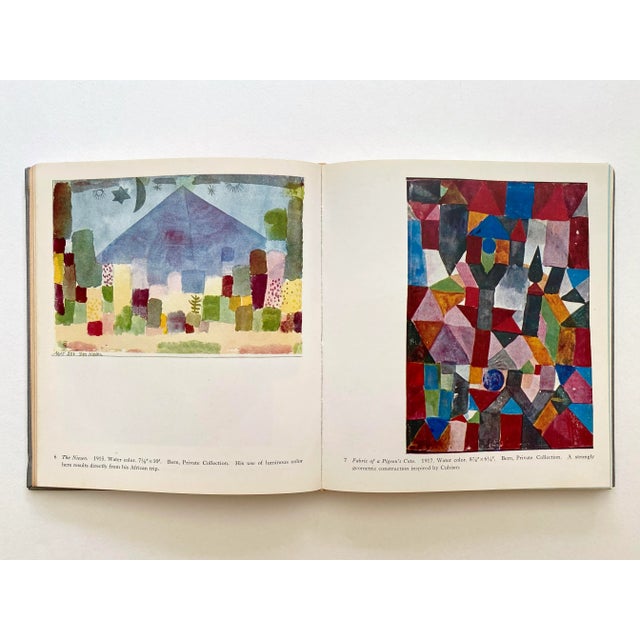 This Paul Klee rare vintage 1966 first edition lithograph print Mid Century Modernist hardcover art book is a very special...