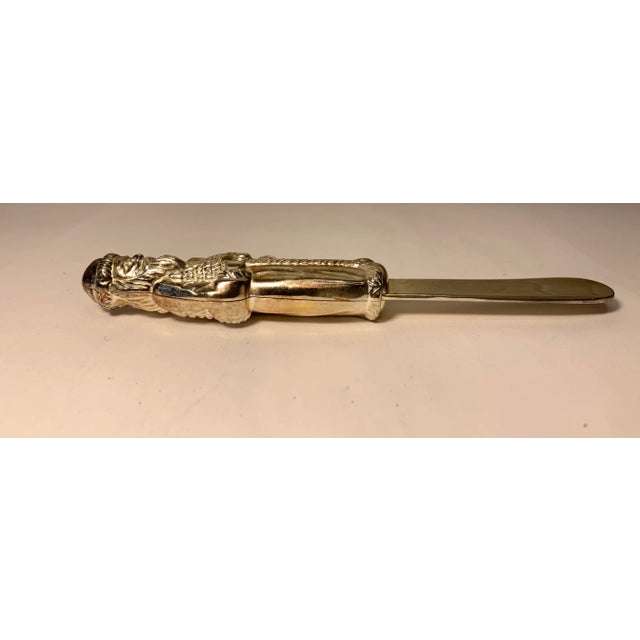 1980s Vintage Santa Godinger Butter Knife For Sale - Image 5 of 7