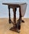 Brown English Oak Oval Table, Jacobean Revival, Early 20th Century For Sale - Image 8 of 13