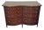19th Century Antique Mahogany Double Bow Front 8 Drawer Dresser For Sale