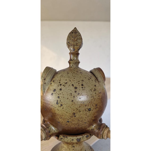 Pyrite Sandstone Fountain from Charles Gaudry Workshop, 1970s For Sale - Image 9 of 14