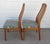 Wood 2 Vintage Danish Modern Teak Dining Chairs Attributed to Preben Schou For Sale - Image 7 of 18