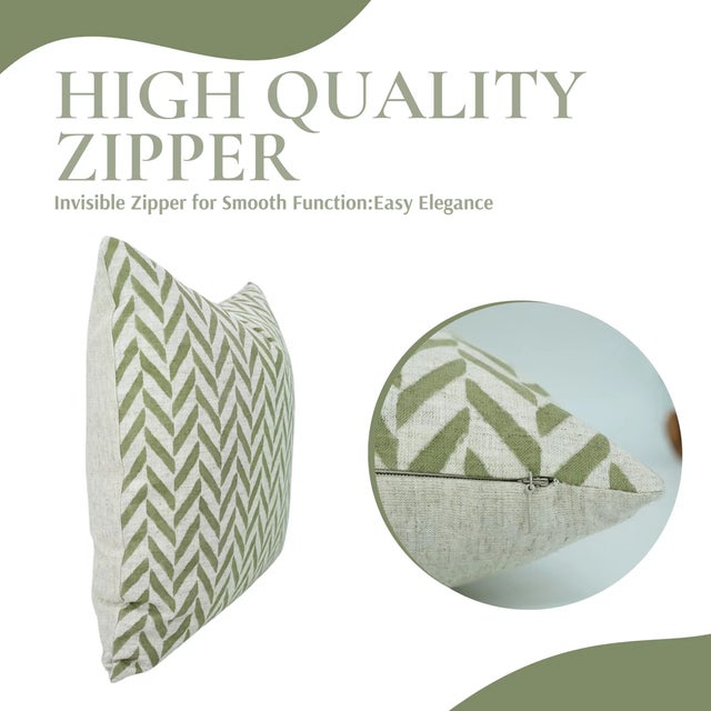 Art Deco Fabdivine Indian Block Print Cushion Cover 14x36 Inch Cotton Linen-Jheel For Sale - Image 3 of 5