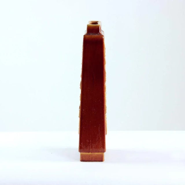 Large Czechoslovakian Ceramic Vase from ZST, 1960s For Sale - Image 11 of 12