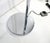 Nessen Styled Chrome Floor Lamp For Sale - Image 10 of 12