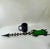 Late 19th Century Antique Cast Iron Lightning Rod Arrow With Green Glass Tail For Sale - Image 12 of 12
