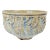 Contemporary Blue Taupe Studio Pottery Bowl For Sale