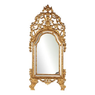 Mirror with Giltwood Frame For Sale