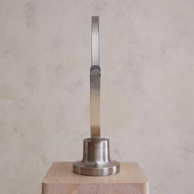 Mid-Century Modern Italian Round Vanity Mirror Attributed to Sergio Mazza for Artemide, 1960s For Sale - Image 3 of 8
