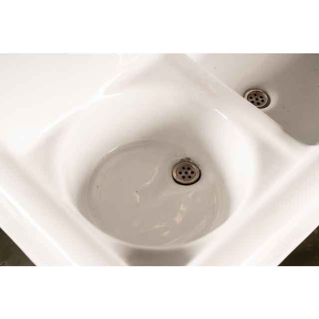 Ceramic Vintage Porcelain Sink Salesman Sample For Sale - Image 7 of 9