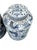 Contemporary Chinoiserie Costal Porcelain Blue & White Tea Jars- a Pair For Sale - Image 4 of 6