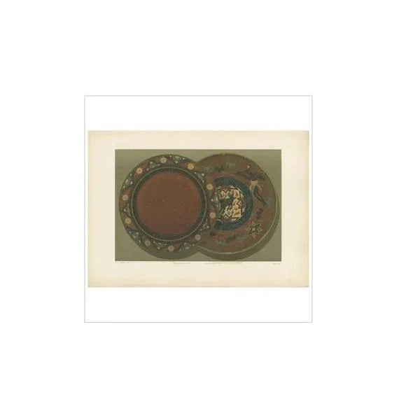 After G. Audsley, Small Japanese Dish, 1884, Print For Sale - Image 4 of 5