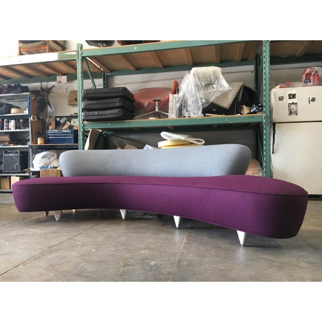 Vladimir Kagan Serpentine Sofa For Sale - Image 10 of 11