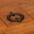Round Coffee Table in Oak and Wrought Iron, 1950 For Sale - Image 3 of 10