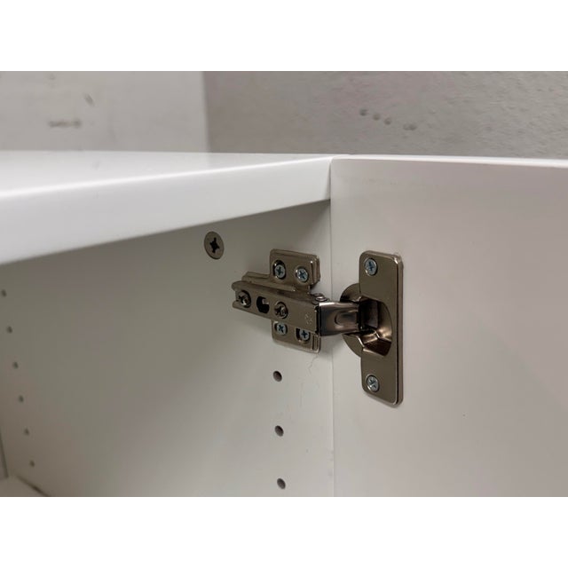 Cb2 Fuel White Credenza For Sale - Image 11 of 12