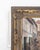 19th Century European Old Town Street Scene with Figure, Oil Painting in Ornate Gilt Frame For Sale - Image 4 of 9