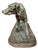 Antique Signed Bronze Figure of a Hunting Dog by Pier Jules Mene For Sale