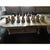 Wood Handcrafted Rustic Wooden Chess Set Natural Wood Grain Board For Sale - Image 7 of 8