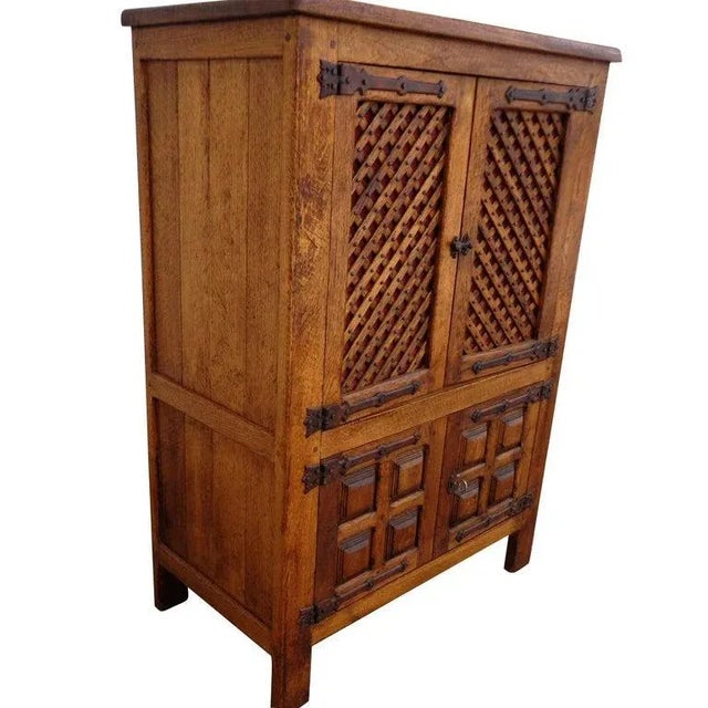 Large Chinese Country Cabinet For Sale - Image 4 of 13
