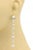 This is a designer Koesia 18k white gold and diamond long drop earrings. The pair is beautifully crafted in 18k white gold...